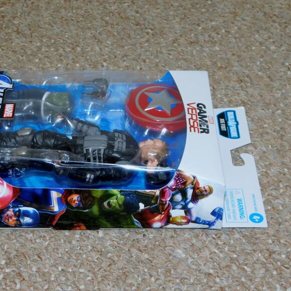 Hasbro Marvel Legends Gamerverse Stealth Captain America MIB New Joe Fixit BAF - Picture 6 of 10